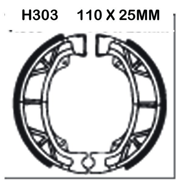 EBC EBC Brake Shoes H303